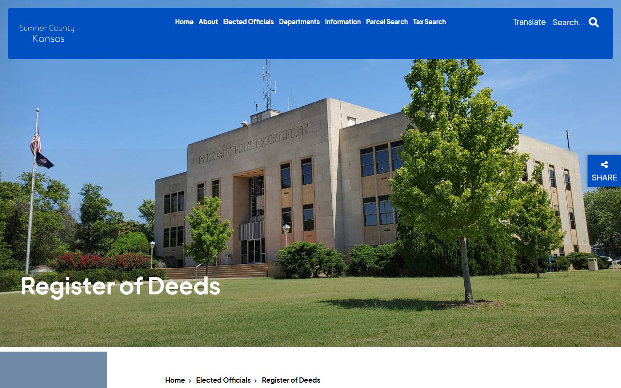 Sumner County court records Register of Deeds source